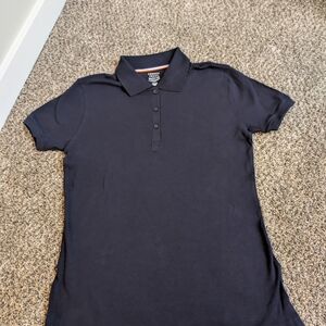 French Toast Navy Blue Short-Sleeve Polo